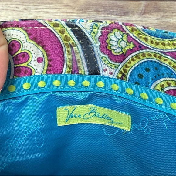Vera Bradley Multicolor Paisley Mini Tote. Good used condition! - Picture 5 of 8